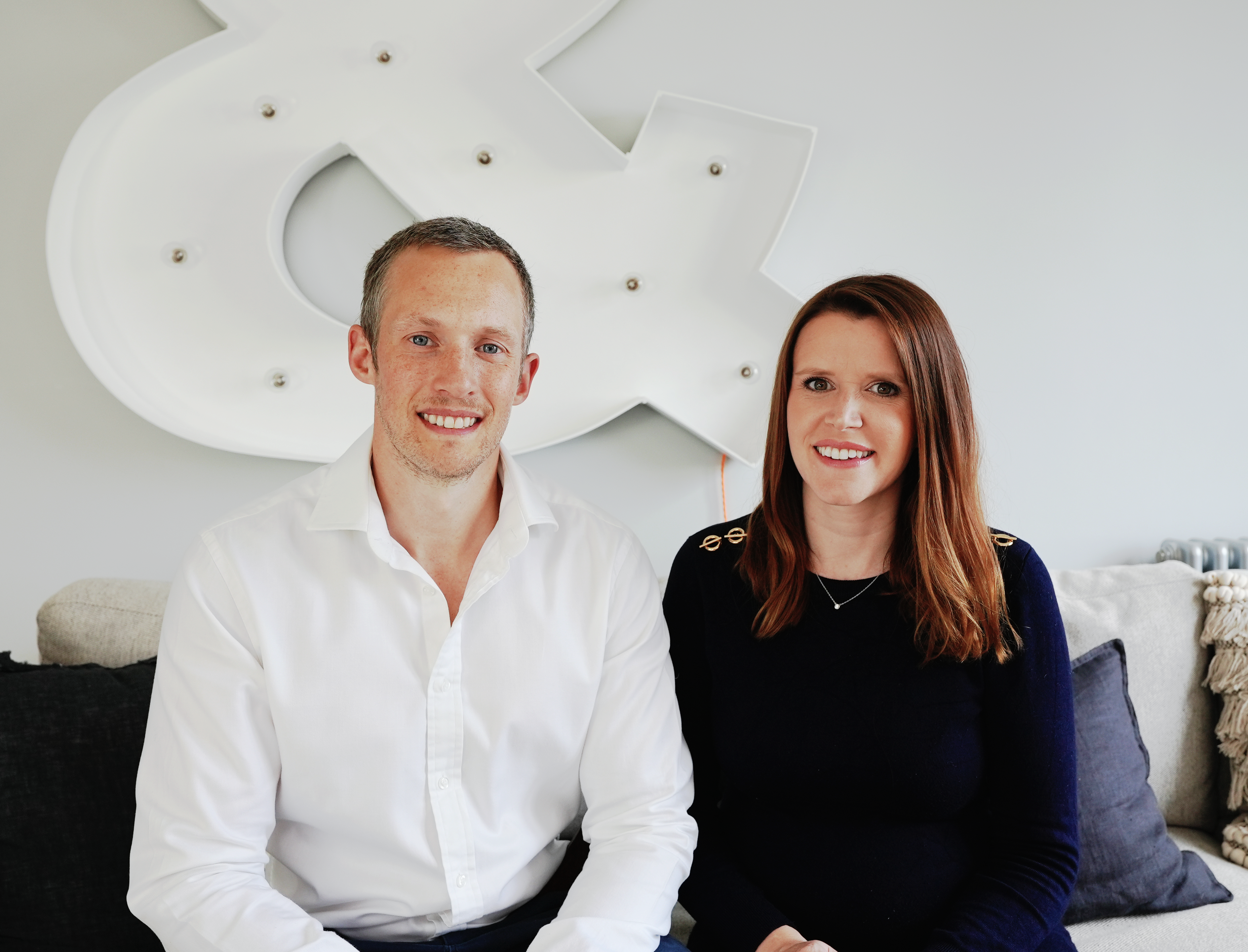 Dr. Alec Snow (left) and Dr Rebecca Allam (right)
